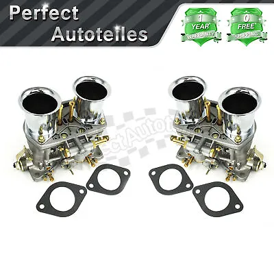 2PCs Carburetor For 68-79 Volkswagen Beetle 44 IDF Weber 2 BARREL Jaguar Porsche • $162.78