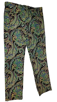  Ralph Lauren Golf Pants Mens  34/32  Paisley Print Stretch Recovery RLX  • $38
