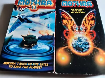 Rebirth Of Mothra 1 & 2 VHS Lot 1996-1997 Columbia Tri-Star • $34.50