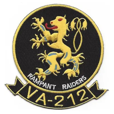 $28.99 • Buy 4.38  Navy Va-212 Attack Squadron Embroidered Patch