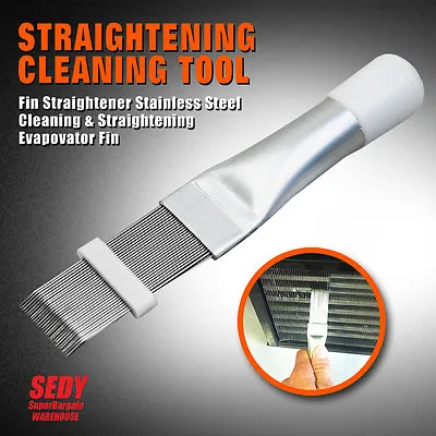 $14.99 • Buy NEW Air-Conditioner Fin Straightener Comb Cleaning Straightening Evaporator Fin
