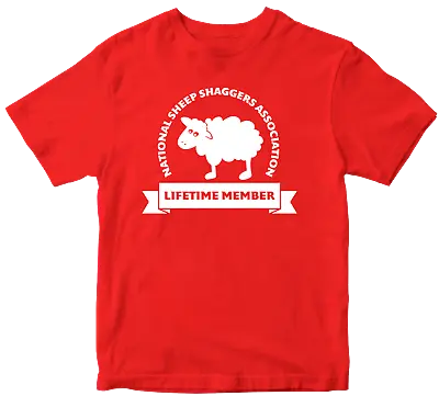 National Sheep Shaggers Association T-shirt Farmer Farm Rude Funny Joke  Gifts • £7.99