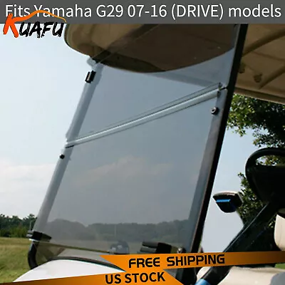 For Yamaha G29 Drive 2007-2016 Golf Cart Tinted Folding Down Windshield • $74