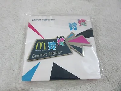 Olympics Games Maker 2012 Pin Badge ( DK#5) • £10