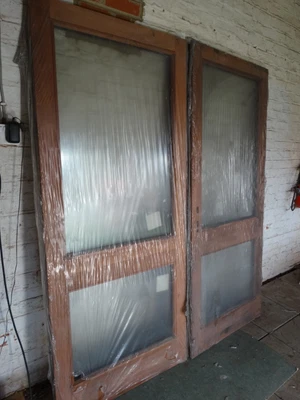 £450 • Buy 6ft Width Hardwood Double Glazed French/Patio Doors Set/Pair.