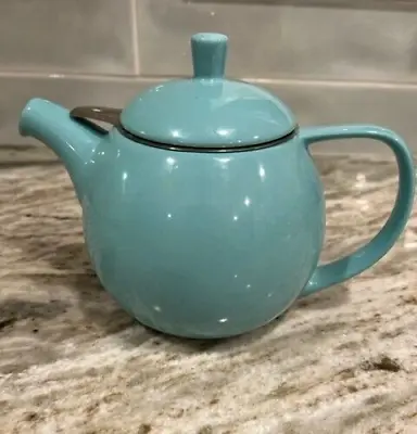 For Life Teapot With Infuser 24 Oz Turquoise • $20