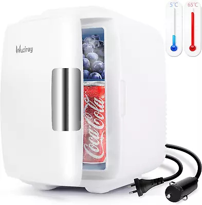 4L Mini Fridge Portable Car Fridge With Cooler And Warmer Beauty Makeup Refr... • $80.40