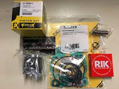 Pro X Top End Rebuild Kit Piston Gaskets Ktm 65 Sx 09 -18 Tc Size C 44.98 Husquv • $145