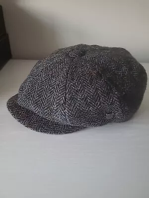 Failsworth Millinery Carloway Harris Tweed Baker Boy  Cap.  Size 7 1/8 58cm  • £9.99