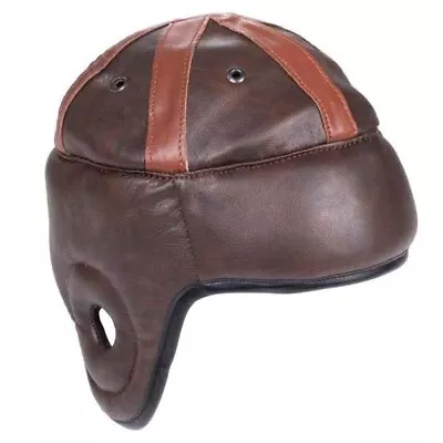 Vintage Leather Novelty Football Helmet • $36.95