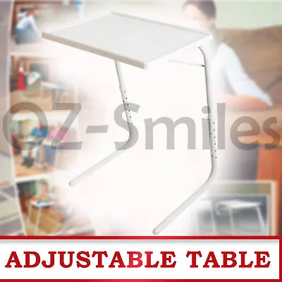 $22.45 • Buy Foldable Table Laptop Adjustable Tray Bed Portable Desk Mate Tv Dinner