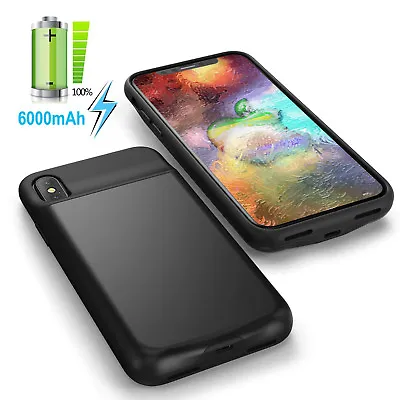 $54.90 • Buy Charging Case For IPhone X/10-Extended Battery Pack Power Bank With Sync Through