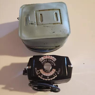 Gaf Anscolite VI / 4 Automatic Flash Gun For Flash Cubes With Case • $10