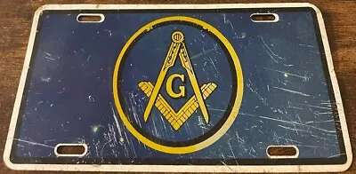 Mason Booster License Plate Masonic Fraternal Order • $11.99