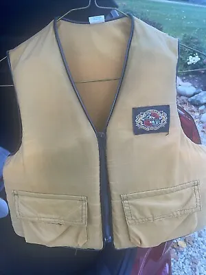 Vintage Stearns Fishing Life Jacket Vest Youth Long Model SBV-4124 50-90 Lbs • $32.99