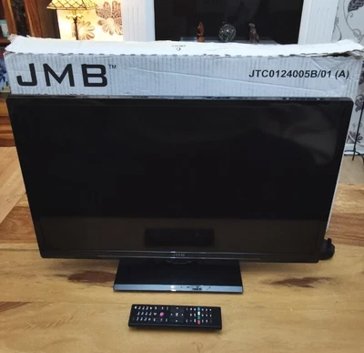 £80 • Buy JMB 24 Inch TV With DVD Player. Ideal For Caravans Or Motorhomes, Boxed. 