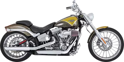 Vance & Hines 3  Twin Slash PCX Slip On Mufflers For 2007-2017 Harley Softail • $749.99