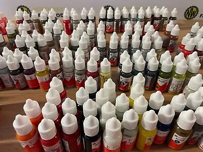 Humbrol Acrylic Model Paint 14ml Bottles Full Set Matt Gloss Metallic Colours • £2.55
