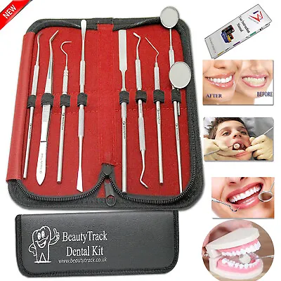 £8.99 • Buy Dental Teeth Whitening Kit P9 Dentist Tooth Plaque Calculus Tartar Remover Tools