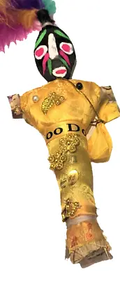 GOLD Voodoo Doll | Luck & Success | Voodoo Doll | New Orleans Voodoo • $6.95