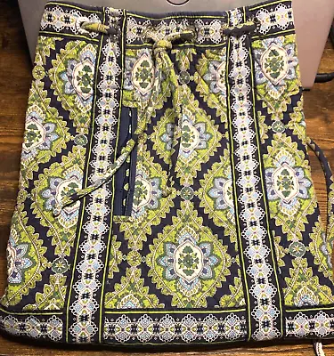 VERA BRADLEY * Cambridge * Cinch Backpack * Drawstring * 15  Deep * • $12