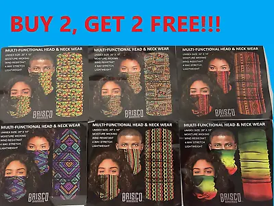 FACE MASK African Rasta Jamaica  Bandana Neck Gaiter Headband Scarf Breathable • $3.43