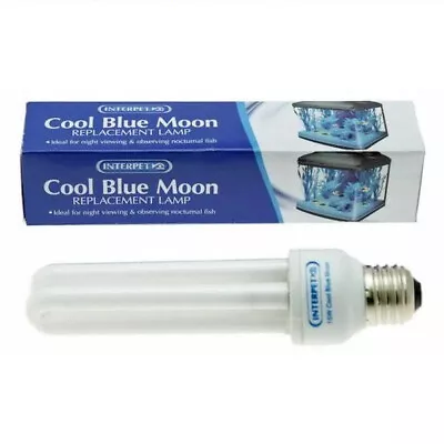 Interpet Fish Pod Cool Blue Moon Lamp 15w Aquarium Tank Replacement Light Bulb • £23.95