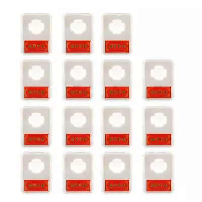 15pcs Presentation Box Display Case For Single 25MM Coins • £11.62