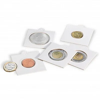 Lighthouse MATRIX Self Adhesive Coin Holders / Coin Flips (25) • £4.95