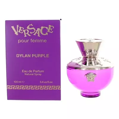 New Versace Dylan Purple By Versace 3.4 Oz EDP Spray For Women  In Box • $60.01