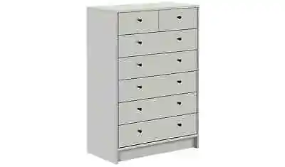 Malibu 5 + 2 Drawer Chest - Soft Grey • £119.99