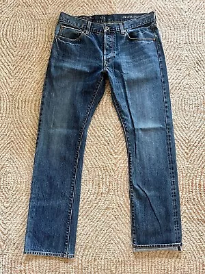 VTG Gap 1969 Japanese Selvedge Low Rise Straight Denim 100% Cotton Jeans 32 X 32 • $49.99