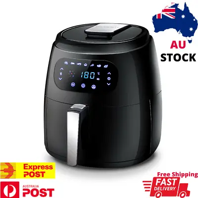 Air Fryer 8.5L LCD Digital Oil Free Deep Frying Cooker Accessories Rack 7 Preset • $137.95