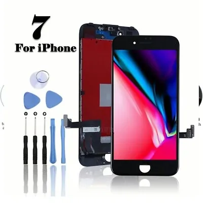 For IPhone 7 LCD Screen Replacement 3D Touch Digitizer Retina Display Assembly • £18.98