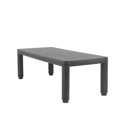 Eichholtz Charcoal Grey Oak Veneer Atelier Dining Table • £4000