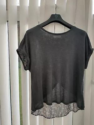 Absolutely Gorgeous M & S Indigo Collection Charcoal Top Size 16 Used • £5.99