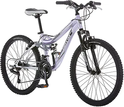 Mongoose Maxim Girls Mountain Bike 24-Inch Wheels Aluminum Frame 21-Speed Dri • $446.99