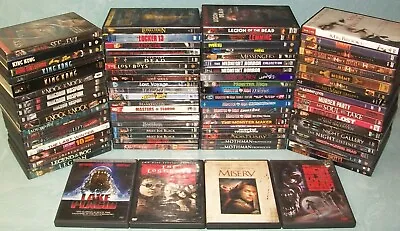 Horror DVDs And Blu-rays K To R $2.95 To $9.95 You Pick Buy More Save Up To 25% • $2.95