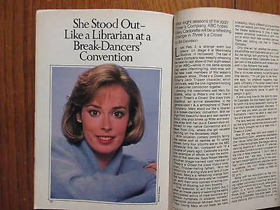 November 3 1984 TV Guide (MARY  CADORETTE/DON  JOHNSON/ALAN THICKE/MIAMI  VICE) • $19.99