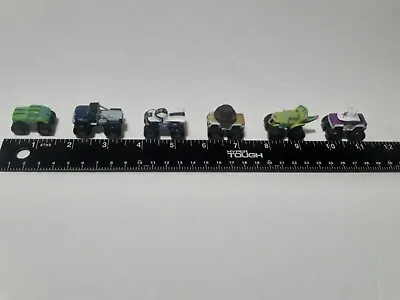 Monster Machines Mini 6Pc. PVC Lot 1.25” Toy Trucks Cake Toppers • $12