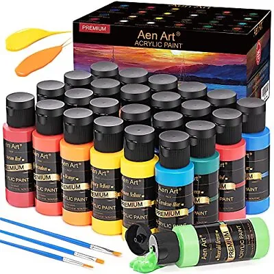 24 Colors Airbrush Paint DIY Acrylic Paint Color Set For Hobby Model Artists • $37.96