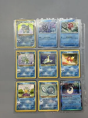 🔵 1st Edition Base Set Blastoise 151 Vintage Cards Holo Water Pokemon Lot • $0.99