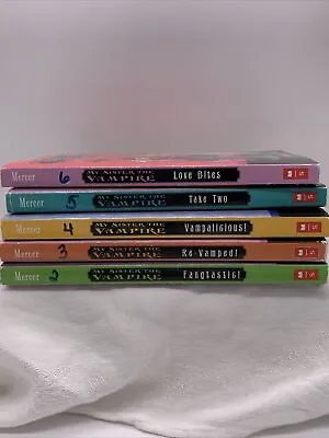 My Sister The Vampire Sienna Mercer Chapter Book Lot Of 5 Scholastic 2-6 • $13