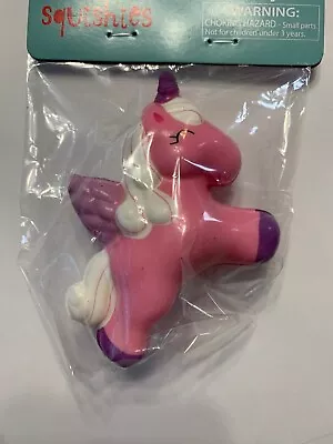 Pink Magical Unicorn Squishy Toysmith Character Stress  Ball Aid Party Favor Toy • $15.88