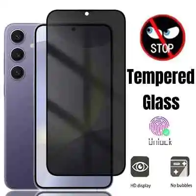 For Samsung Galaxy S23 S22 S21 S20 FE Ultra Plus Privacy Glass Screen Protector • $7.99