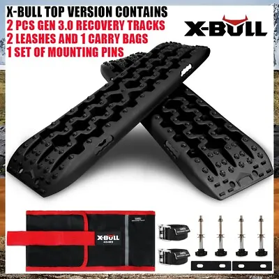 X-BULL Recovery Tracks 4x4 4wd Accessories Mounting Pin 10T Sand Mud Snow Gen3.0 • $108.90