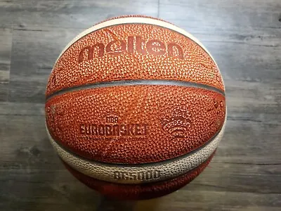 Official FIBA Euro League Molten BG5000 Game Ball Valid Thru 2023 29.5 7 • $106.25