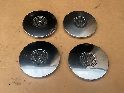 VW MK1 Golf Jetta Rabbit Pickup Chrome Wheel Centre Hub Caps/Set Of 4 • $90