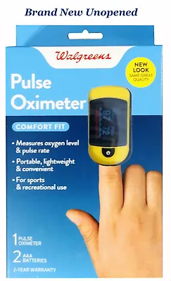 Walgreens Pulse Oximeter Comfort Fit - NEW IN BOX UNOPENED • $16.79