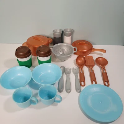 $64.99 • Buy Step 2 Kitchen Grand Delights Accessories Coffee Travel Cup Pots Pans Lot Of 24